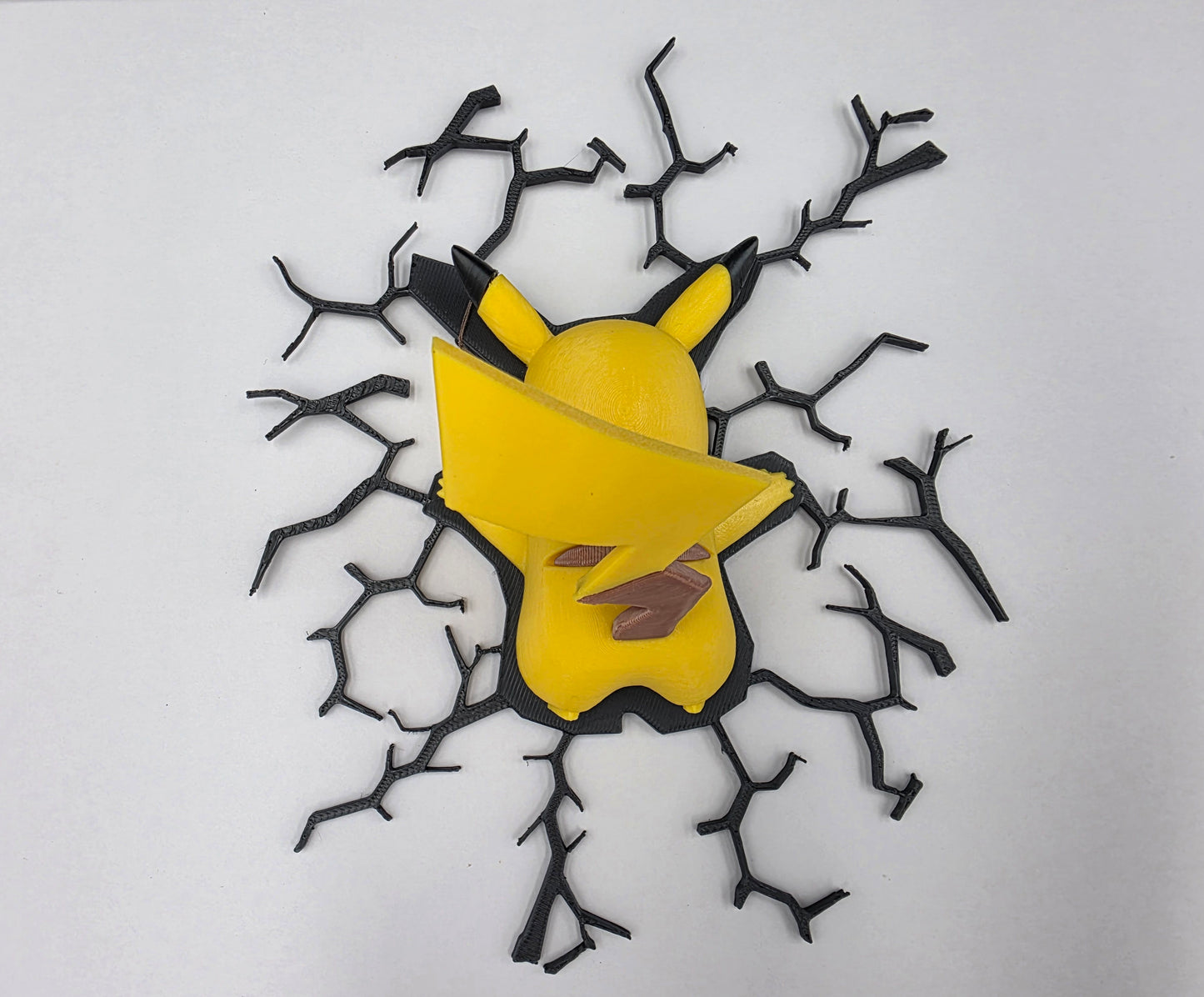⚡ Pikachu Aimant 3D – Effet Mur Cassé Magnétique ⚡