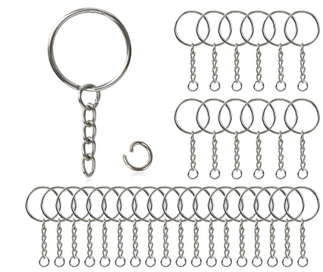 5 Anneaux porte-clés