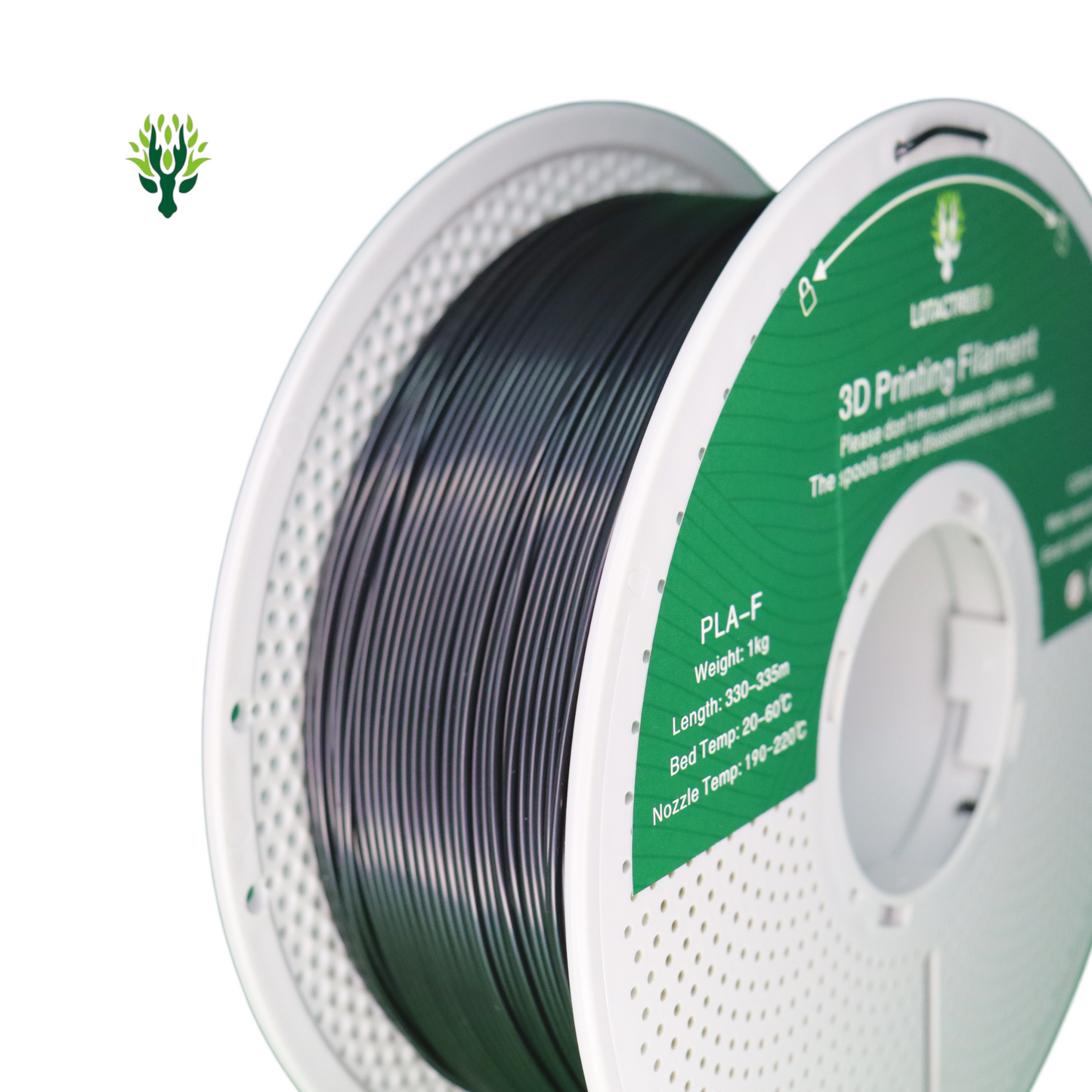 Lotactree PLA-F Black 1.75mm 1Kg