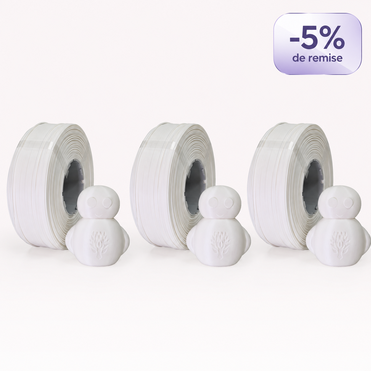 Lotactree PLA Warm White 3x 1 kg