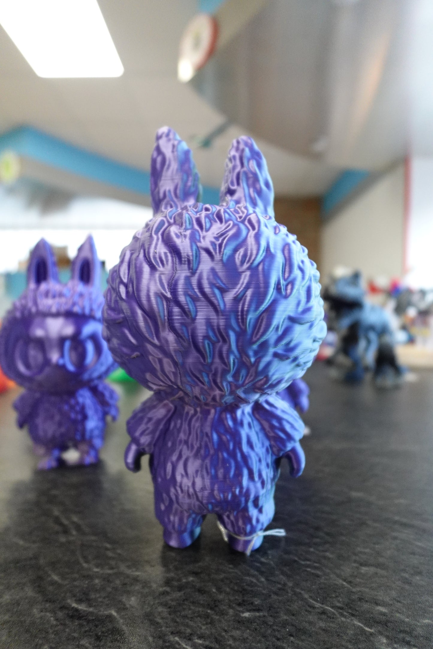 Labubu Vert/Violet 20CM