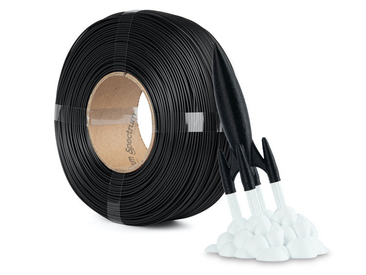 Spectrum filament ReFill Premium PLA haute vitesse 1,75 mm DEEP BLACK 1kg