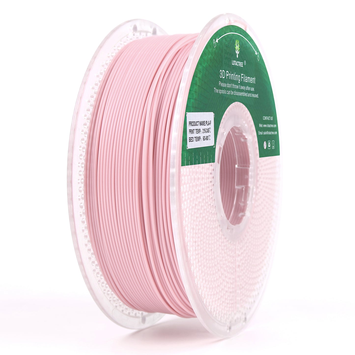 Lotactree PLA Light Pink 1.75mm 1Kg