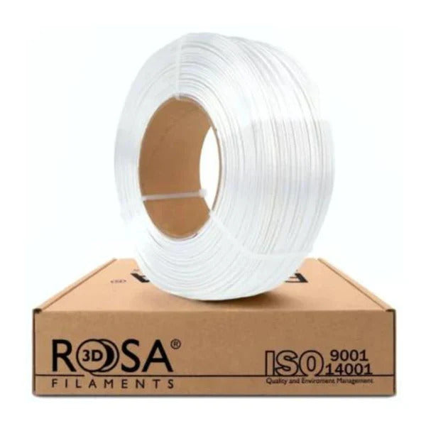 Rosa3D – PLA Silk – Weiß – 1,75 mm – 1 kg Nachfüllpackung