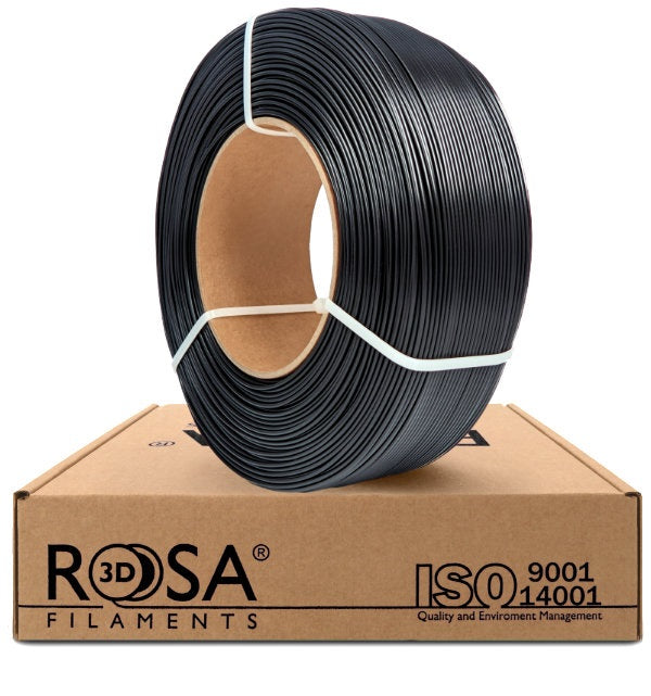 Rosa3D - PETG Standard HS - Noir (Black) - 1,75 mm - 1 kg Refill