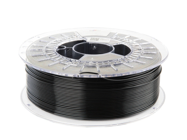 SPECTRUM filament PCTG de 1,75 mm TRAFFIC BLACK 1 kg (RAL 9017)
