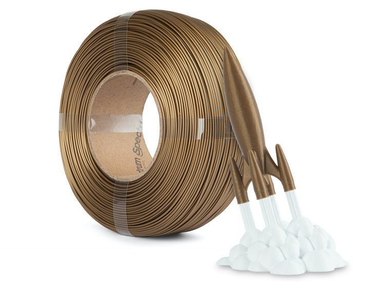 Spectre filament ReFill Premium PLA haute vitesse 1,75 mm GOLD 1kg