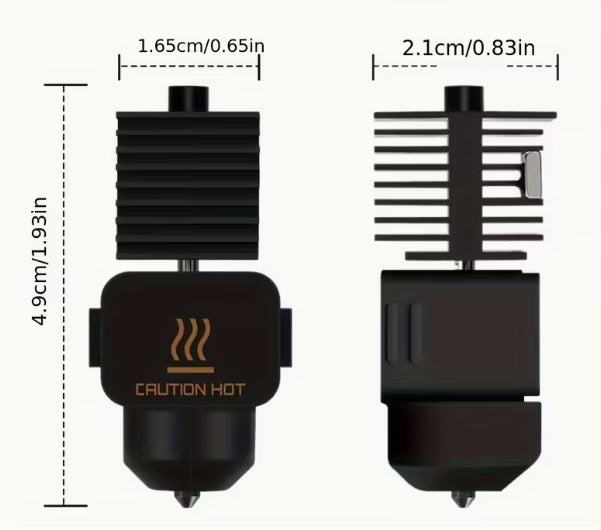 Hotend 0.2mm compatible avec Bambu Lab A1/A1 mini