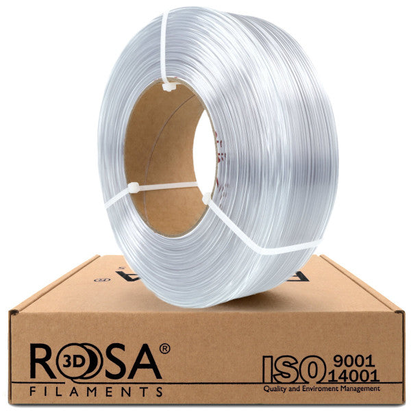 Rosa3D - PETG Standard HS - Transparent - 1,75 mm - 1 kg Refill