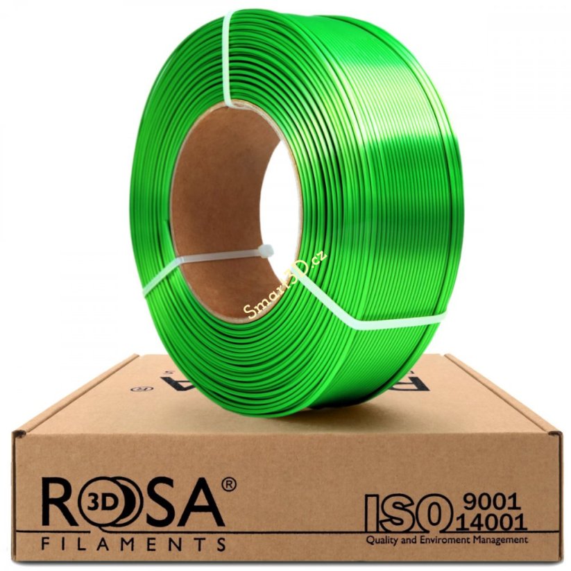 Rosa3D - PLA Silk - Vert (Green) - 1,75 mm - 1 kg Refill