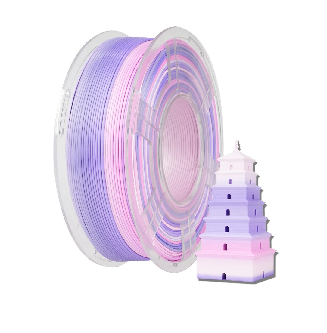 Sunlu - Silk PLA+ - Sorbet Violette (Rainbow 03) - 1,75 mm - 1 kg