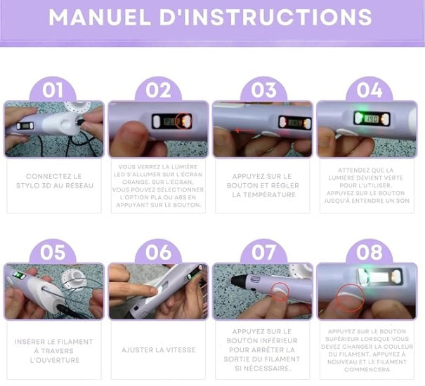 Stylo d'impression 3D