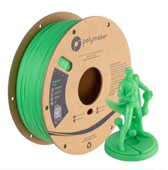 Polymaker - PolyLite PLA Temperature Color Changing - Vert Lime (Green/Lime) - 1,75 mm - 1 kg