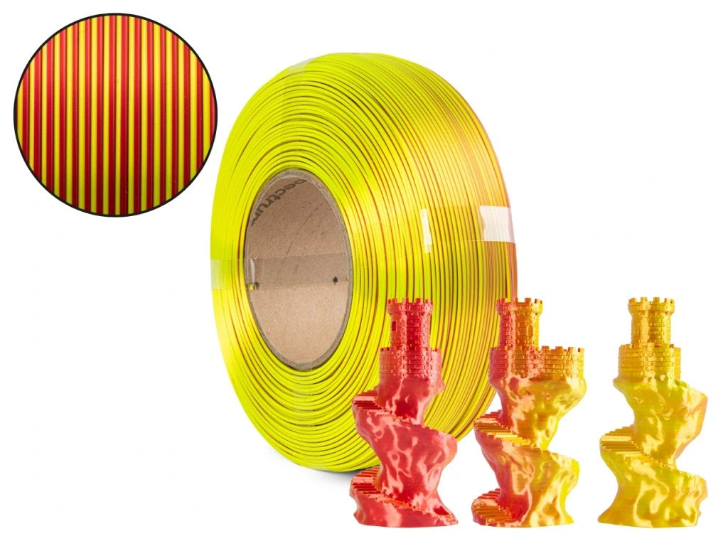 Filament Spectrum ReFill PLA Magic SILK 1.75mm SOLAR FLARE 1kg