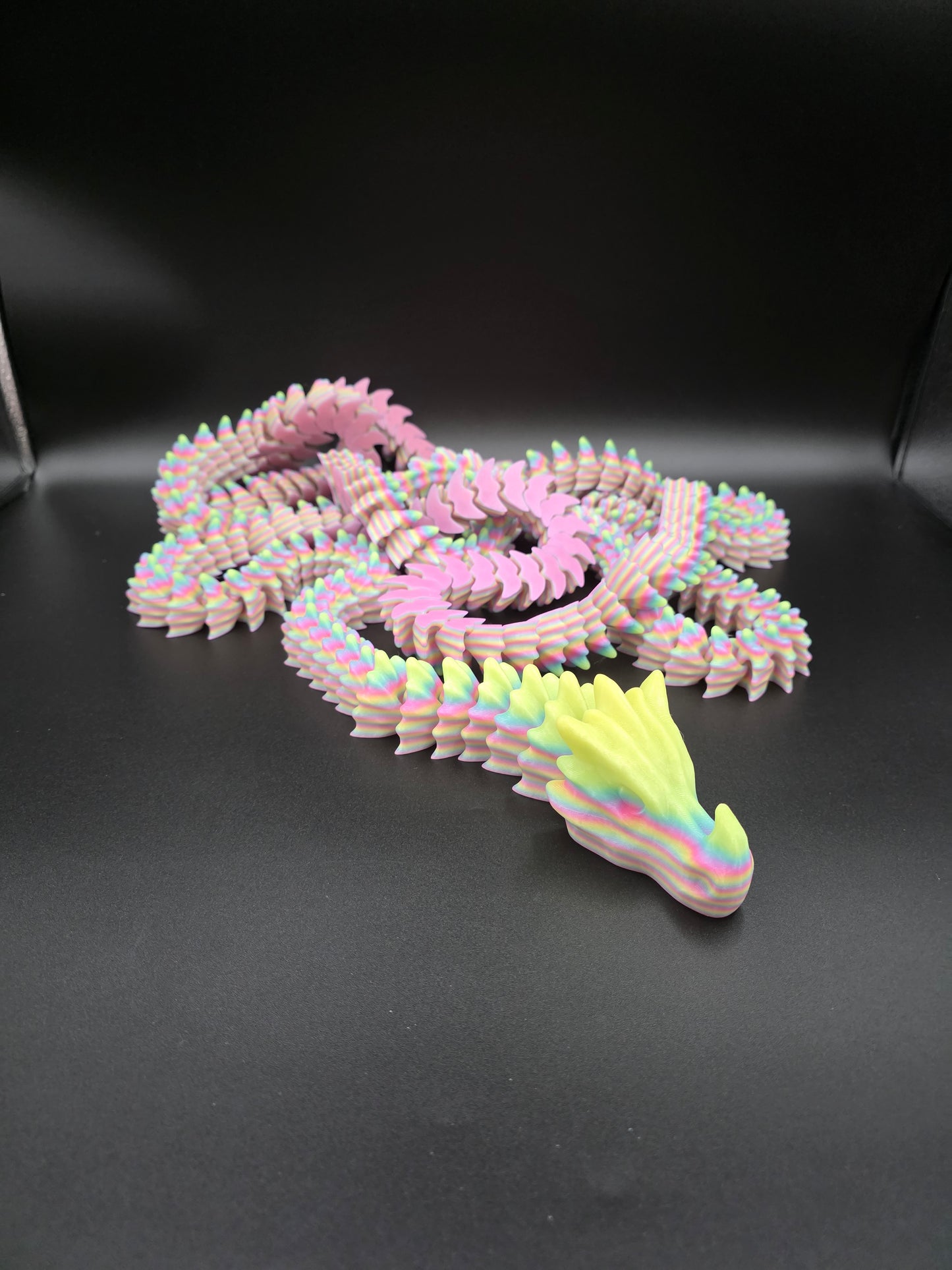 Dragon articulé 3.20m Phosphorescent 🐉✨