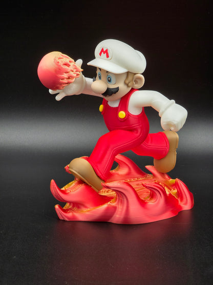 Mario Feu en action