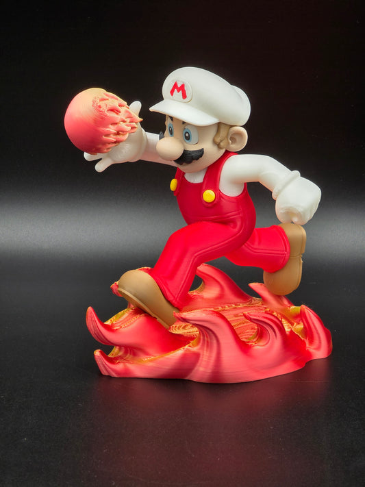 Mario Feu en action