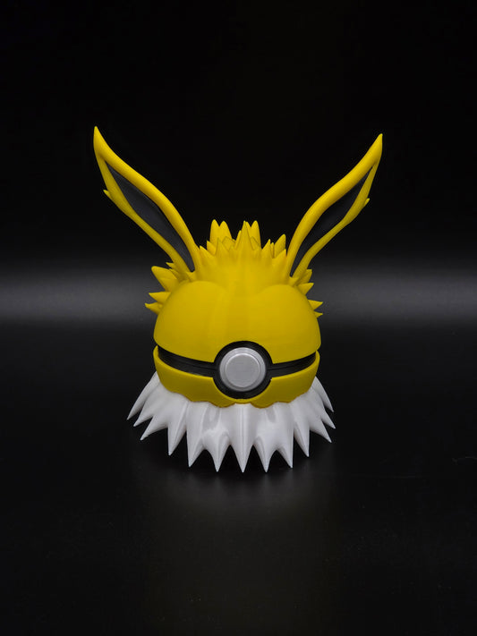 ⚡ Pokéball Électrique – Design Inspiré d’Évoli ⚡