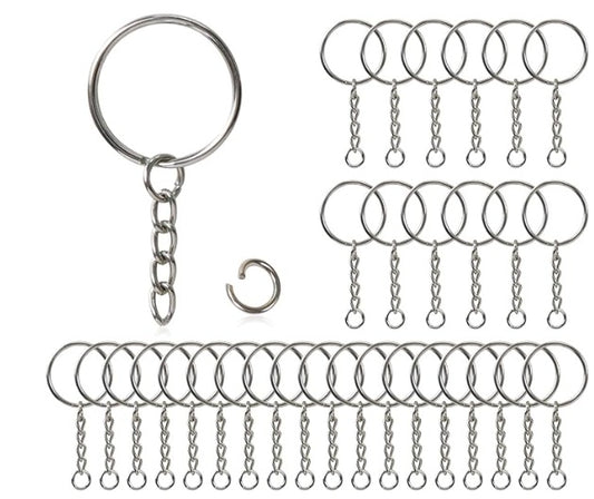 10 Anneaux porte-clés