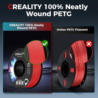 Creality PETG RED Filament 1.75 mm 1Kg