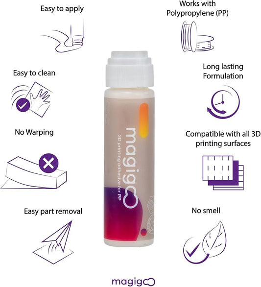 Magigoo Pro PP - 50 ml - Adhérent Plateau