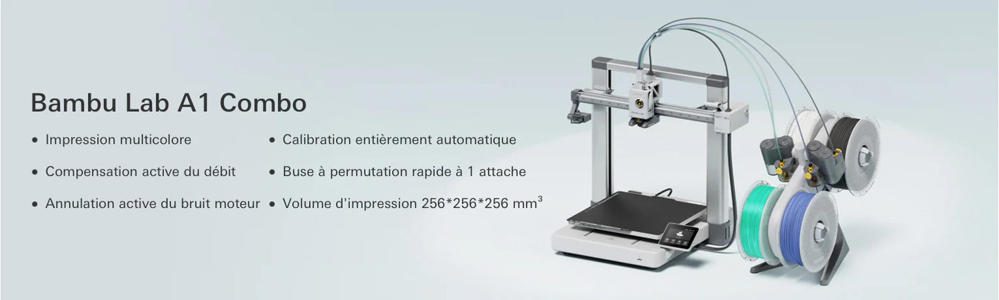 Imprimante 3D Bambu Lab - A1 Combo