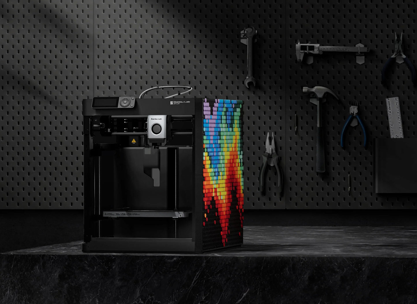 Bambu Lab - P1S Combo avec AMS - Imprimante FDM Ultra Rapide