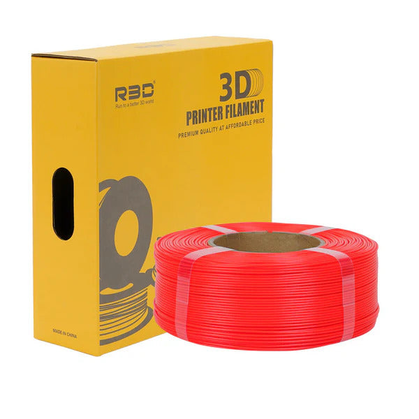 R3D - PLA High-speed - Rouge Fluo (Fluorescent Red) - 1,75 mm - 1 kg Refill