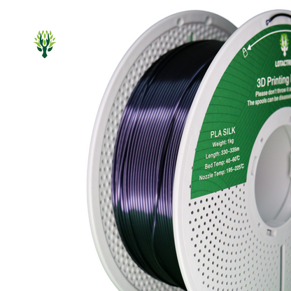 Lotactree PLA-SILK Black 1.75mm 1Kg