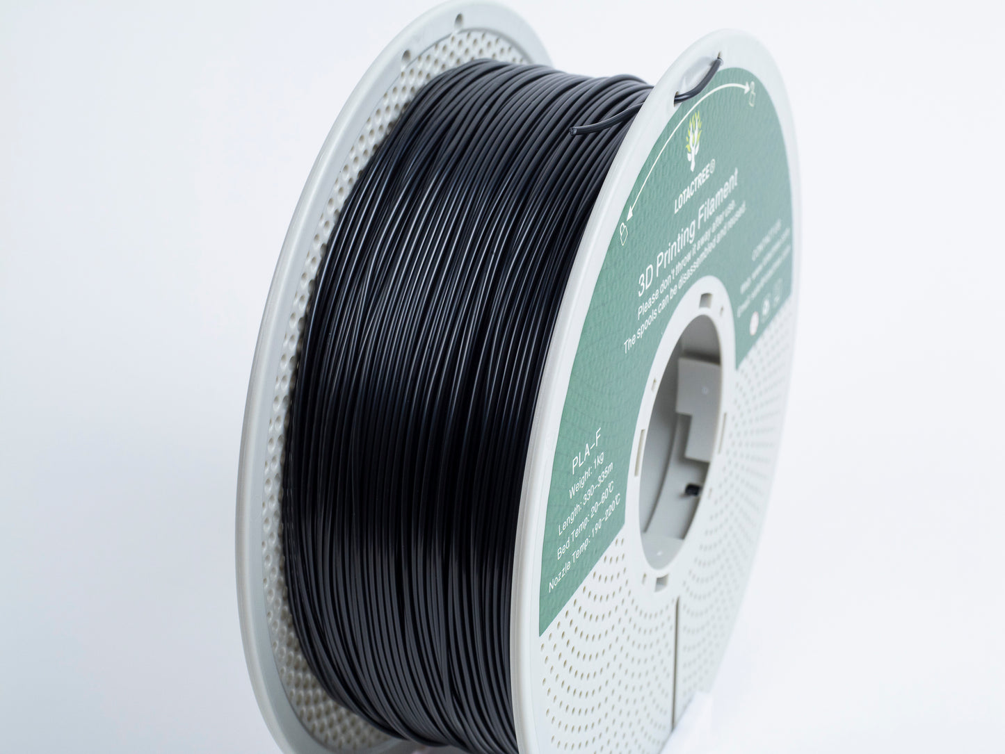 Lotactree PLA-F Black 1.75mm 1Kg