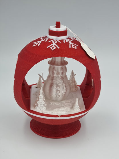 Boule Lumineuse Bonhomme de neige