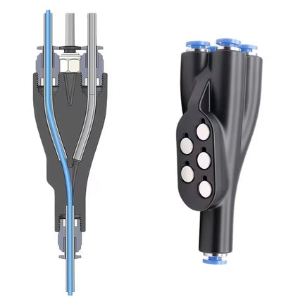 Connecteur 4-en-1 compatible AMS BambuLab