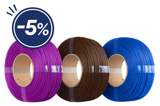 Pack Spectrum PLA Premium Performance Blue / Bison Brown / Plasma Purple