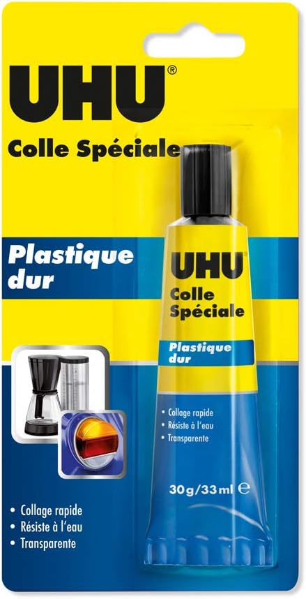 Colle UHU Plastique Dur