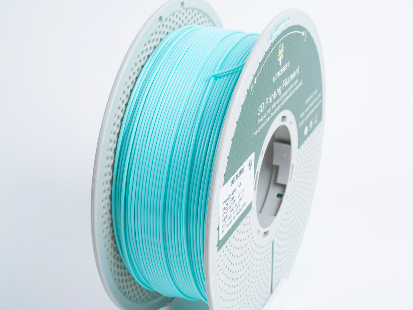 Lotactree PLA Cyan 1.75mm 1Kg