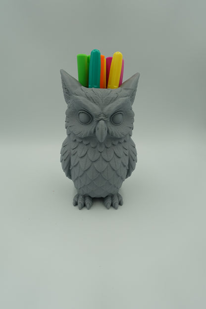 Chouette Porte-Stylos