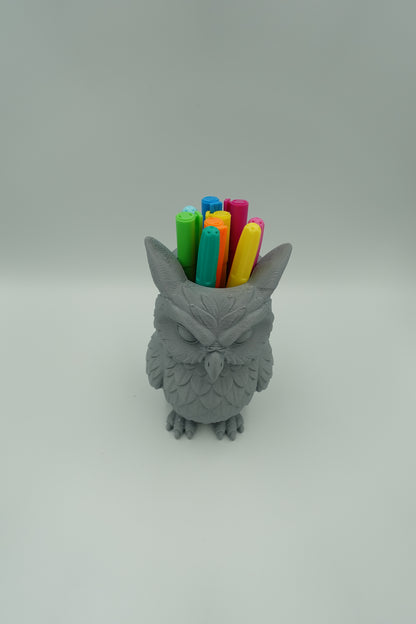 Chouette Porte-Stylos