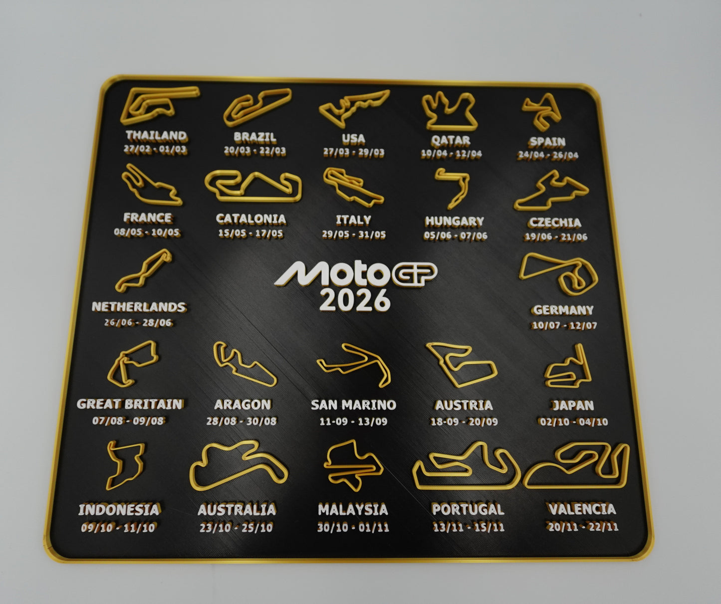 Carte MotoGp 2026