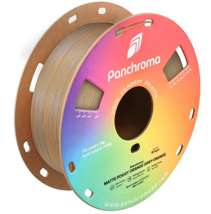 Panchroma Dual PLA - Mat Grenouille Gris - Orange (Matte Foggy Orange Grey-Orange) - 1,75 mm - 1 kg