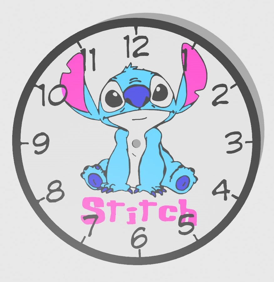 Horloge Murale Stitch
