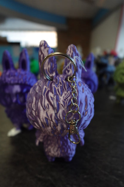 Labubu Violet 15CM AVEC PORTE-CLE