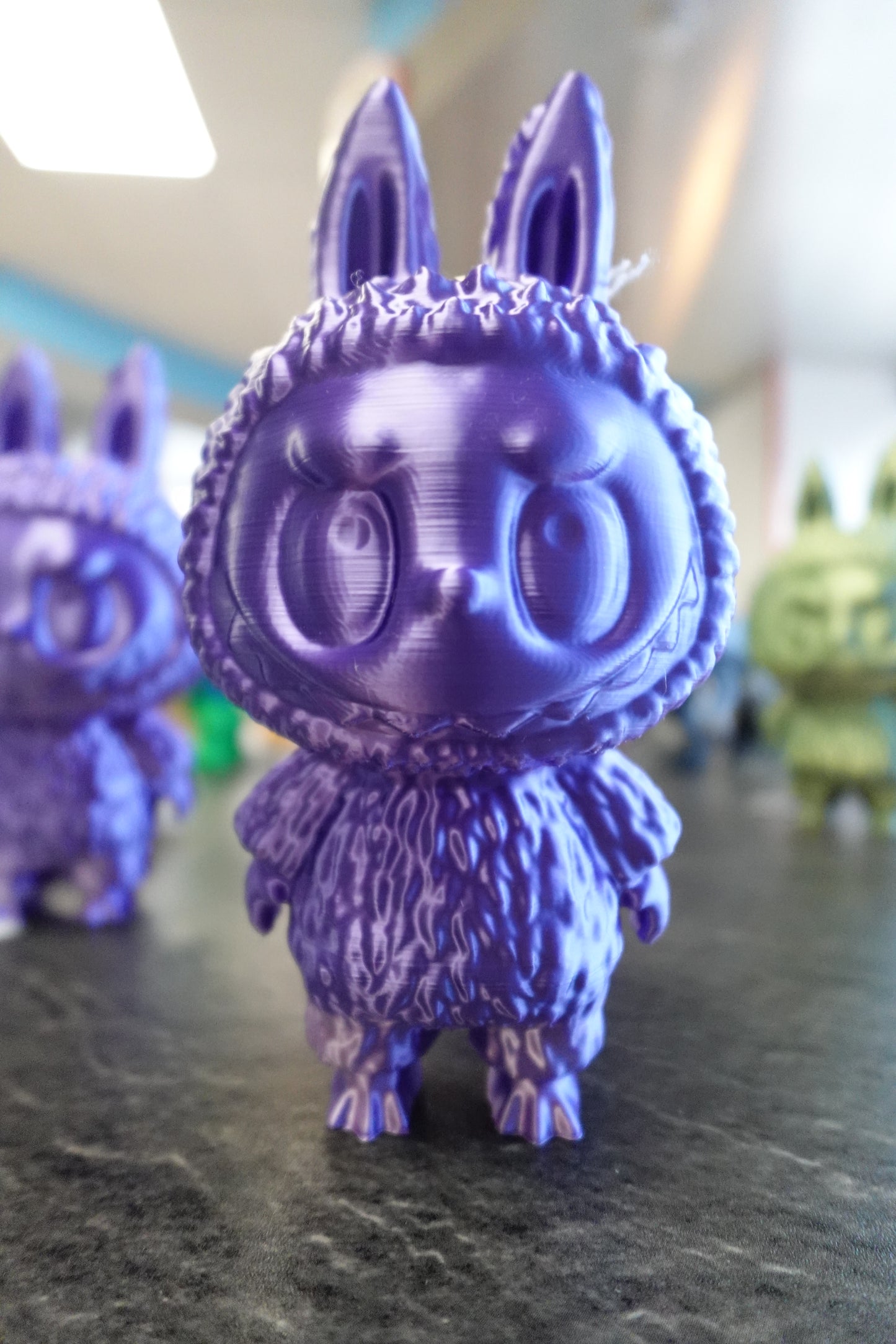 Labubu Violet 15CM AVEC PORTE-CLE