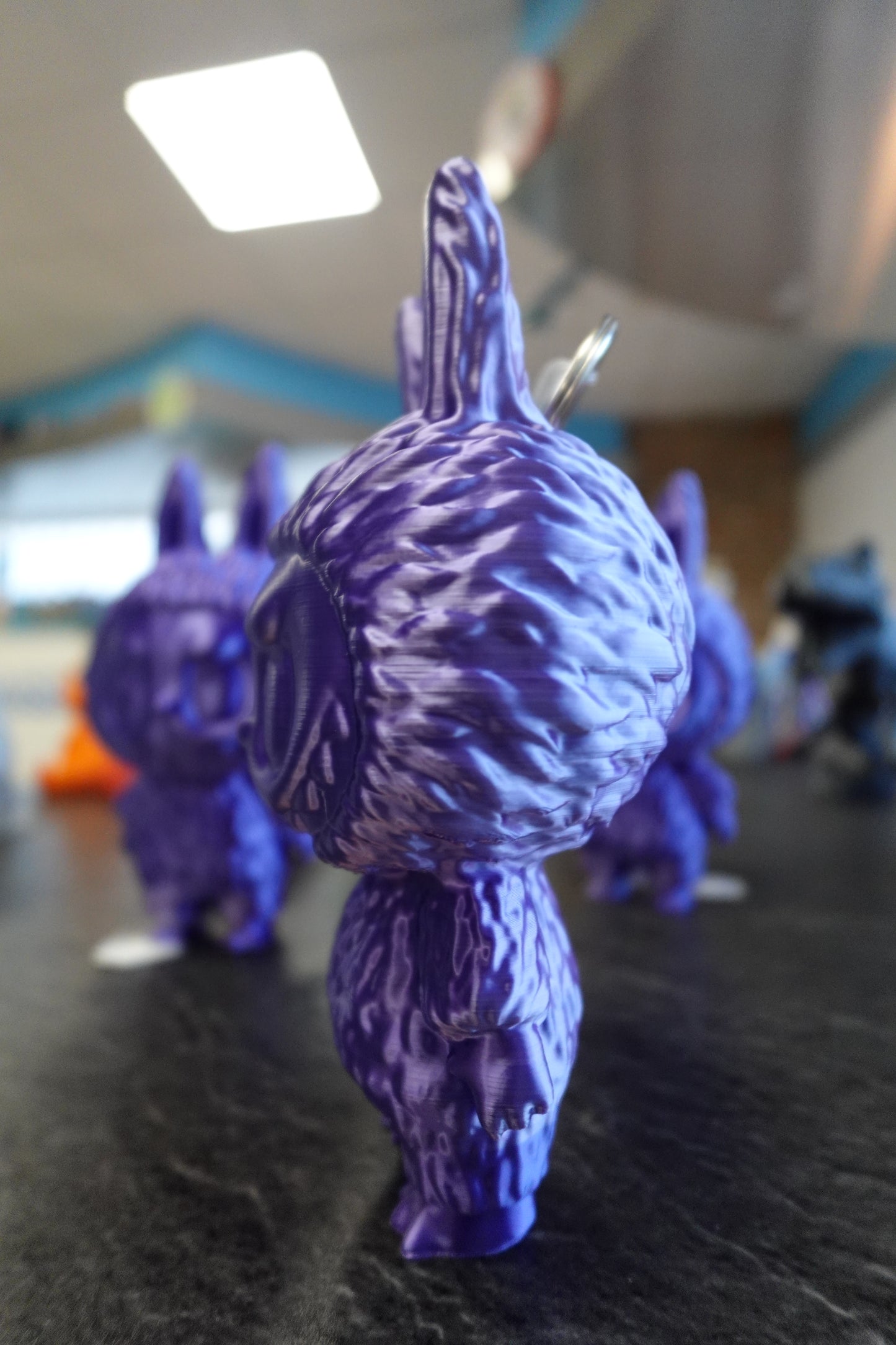 Labubu Violet 15CM AVEC PORTE-CLE