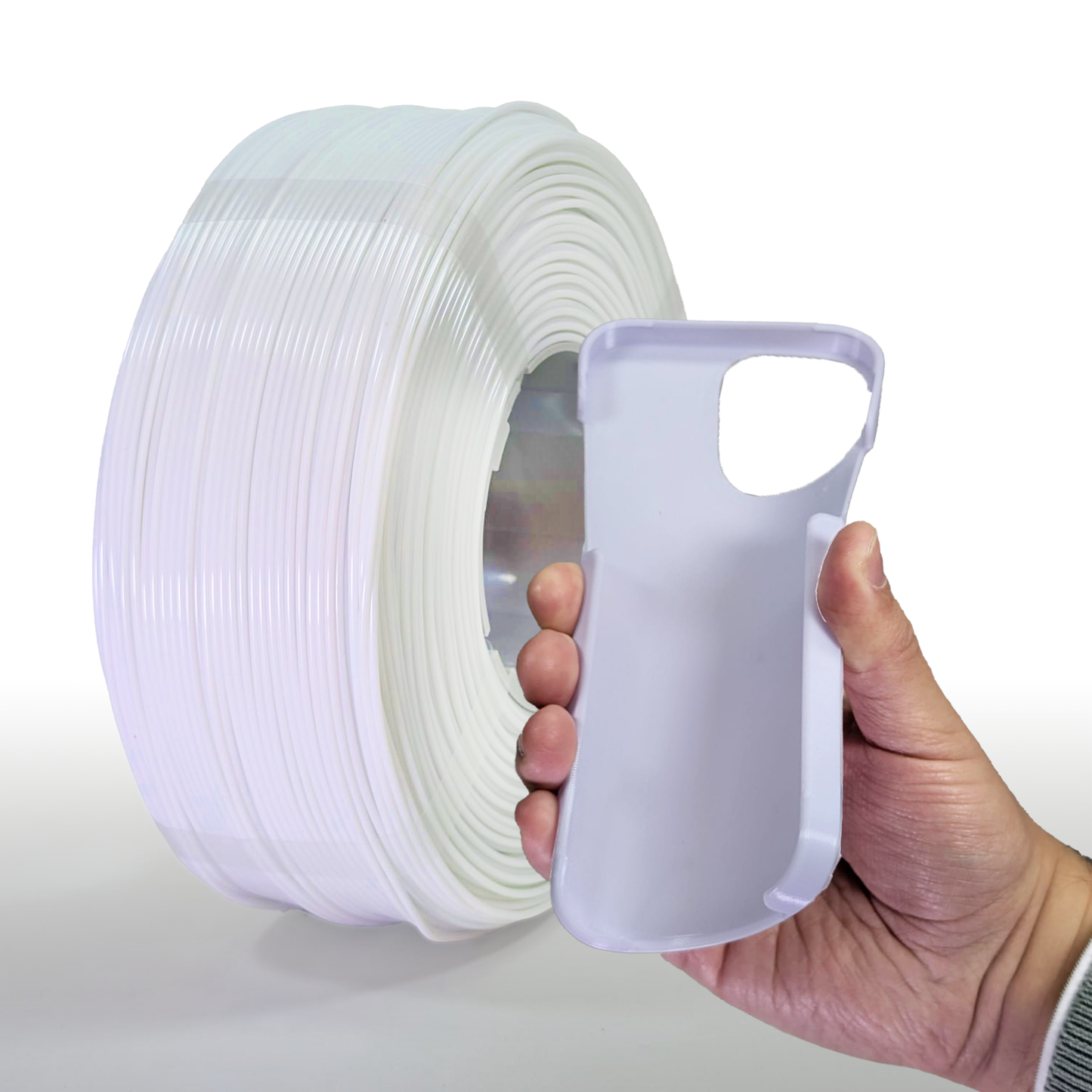 Lotactree PLA-E Milky White 1.75mm 1Kg (refill)