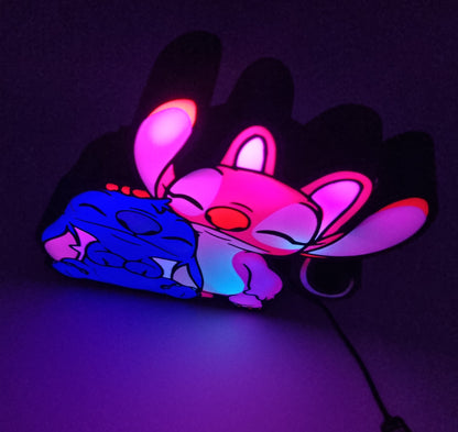 Luminaire Stitch et Angel