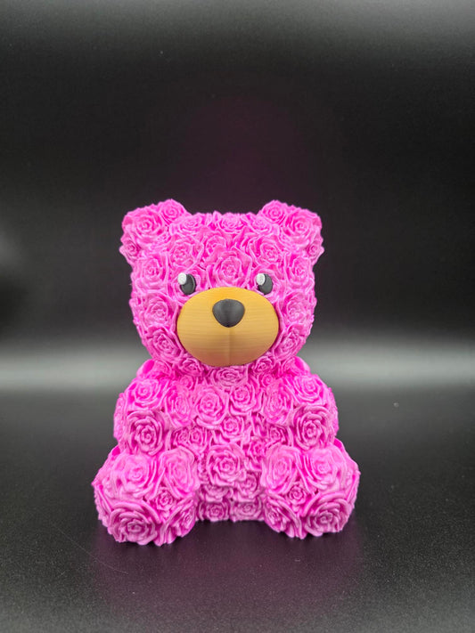 Ours Saint-Valentin roses