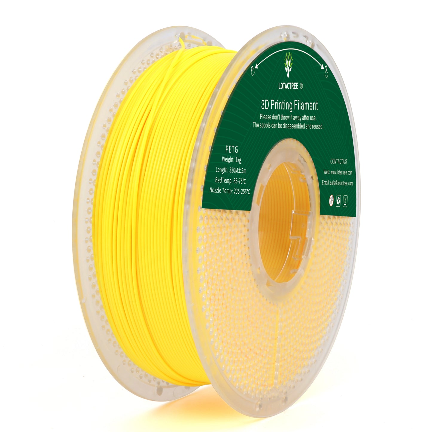 Lotactree PETG Lego Yellow 1.75mm 1Kg