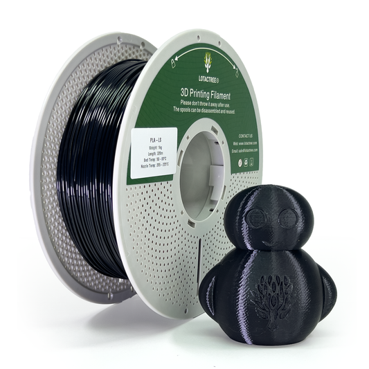 Lotactree PLA-LS Black 1.75mm 1Kg