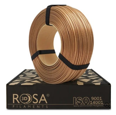 Rosa3D - PLA Starter - Bronze Brillant (Glitter Bronze) - 1,75 mm - 1 kg Refill