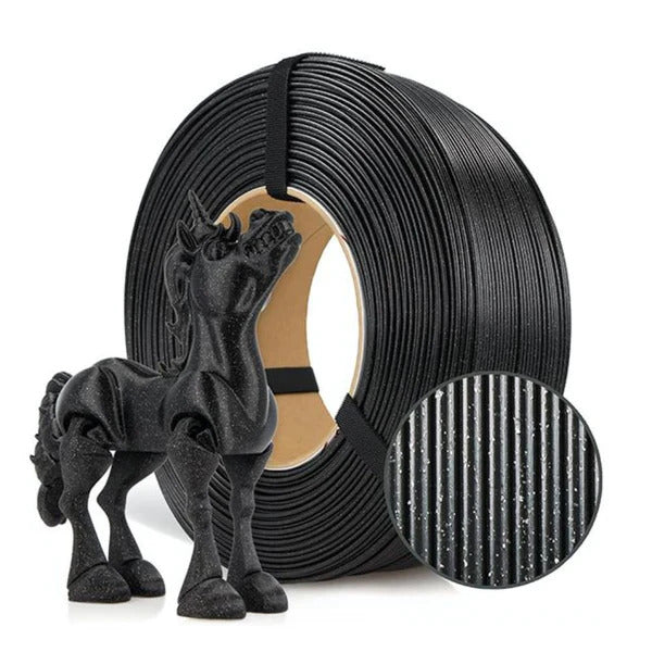 Rosa3D - PLA Galaxy - Noir (Black) - 1,75 mm - 1 kg Refill